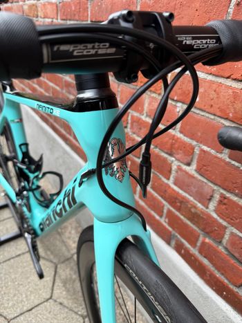 Used Bianchi Infinito Shimano 105 2023 Road & Gravel, Green — image 6 of 14