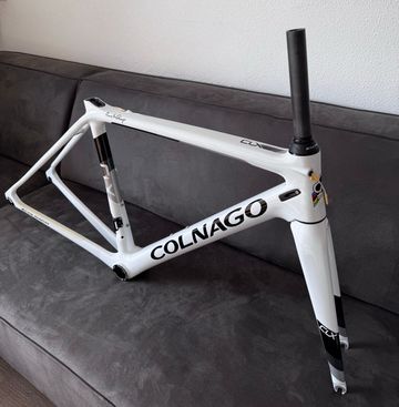 Used Colnago CLX EVO 2019 Frameset 2019 Road & Gravel, White — image 2 of 10