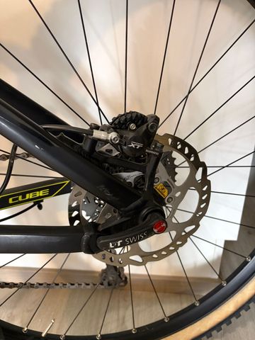 CUBE STEREO 150 27.5+ 2018 2018 Mountainbike usato, Nero — immagine 4 di 9