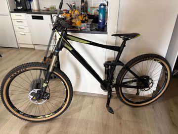 CUBE STEREO 150 27.5+ 2018 2018 Mountainbike usato, Nero — immagine 6 di 9