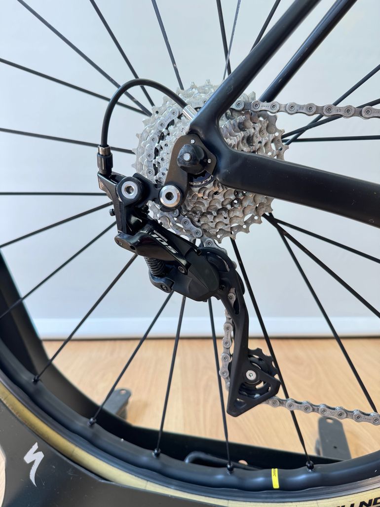 Used Specialized Specialized Tarmac SL4 Elite Taglia 54 | 2018 2018 Road & Gravel, Negro — image 6 of 22