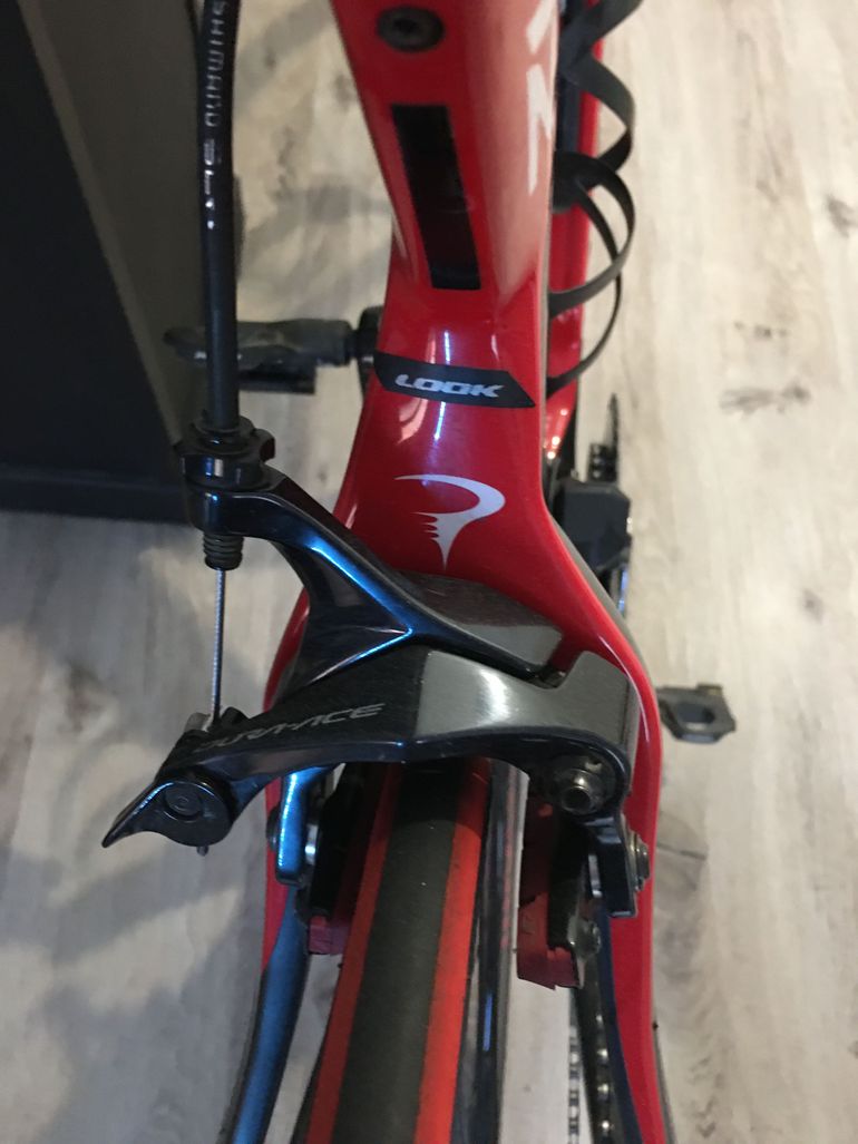 Used Pinarello F12 2021 Road & Gravel, Red — image 6 of 7