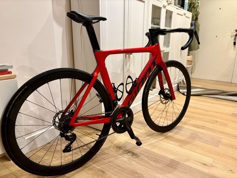 Used Giant Propel Advanced Disc 2 2022 2022 Road & Gravel, Red — image 6 of 11