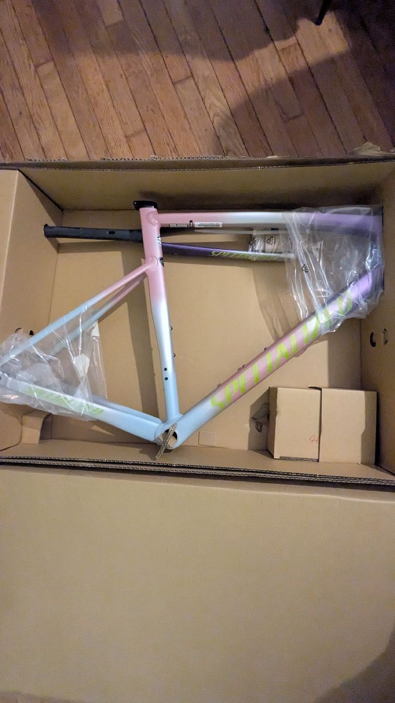 Used Specialized Allez Frameset 2025 Road & Gravel, Purple — image 1 of 6