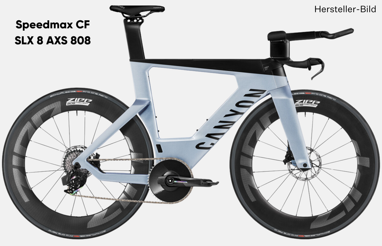 Used Canyon Speedmax CF SLX 8 AXS 808 2025 2025 Road & Gravel, Light Gray — image 1 of 7