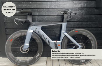 Used Canyon Speedmax CF SLX 8 AXS 808 2025 2025 Road & Gravel, Light Gray — image 3 of 7