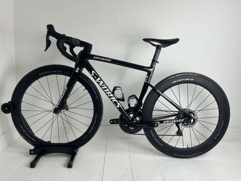Used Specialized S-Works Tarmac SL8 - Shimano Dura-Ace Di2 2025 W/ Double Powermeter 2025 Road & Gravel — image 2 of 15