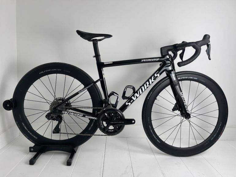Used Specialized S-Works Tarmac SL8 - Shimano Dura-Ace Di2 2025 W/ Double Powermeter 2025 Road & Gravel — image 1 of 15