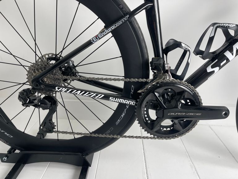 Used Specialized S-Works Tarmac SL8 - Shimano Dura-Ace Di2 2025 W/ Double Powermeter 2025 Road & Gravel — image 4 of 15