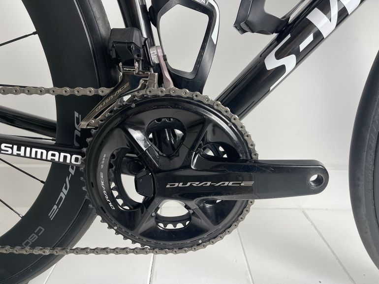 Used Specialized S-Works Tarmac SL8 - Shimano Dura-Ace Di2 2025 W/ Double Powermeter 2025 Road & Gravel — image 5 of 15