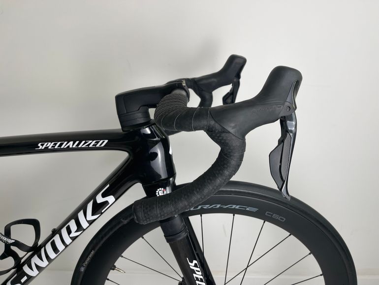 Used Specialized S-Works Tarmac SL8 - Shimano Dura-Ace Di2 2025 W/ Double Powermeter 2025 Road & Gravel — image 10 of 15