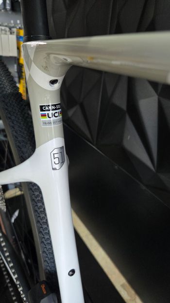 Used Cannondale SuperX 2 2025 2025 Road & Gravel, White — image 8 of 8