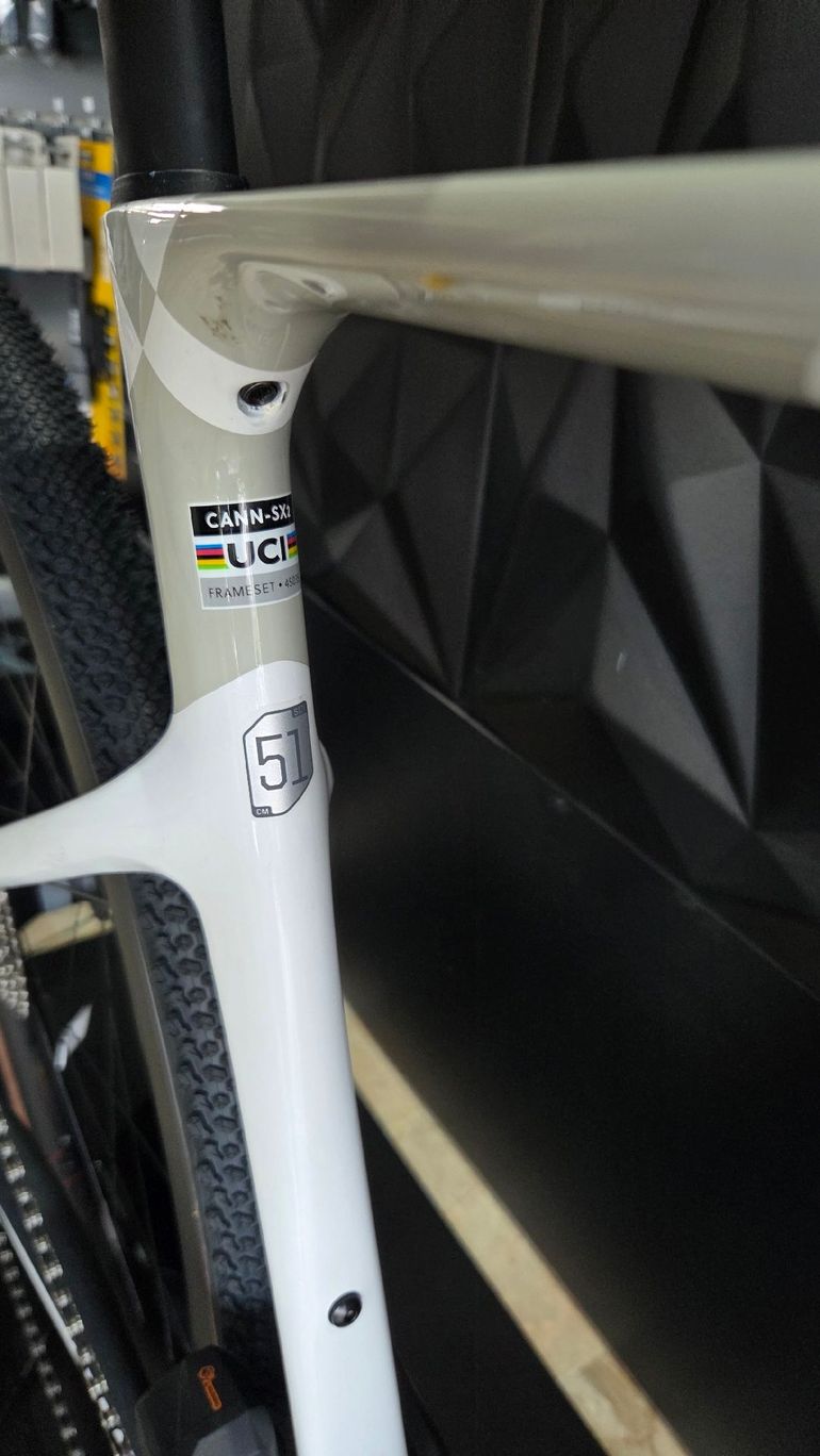 Used Cannondale SuperX 2 2025 2025 Road & Gravel, White — image 8 of 8