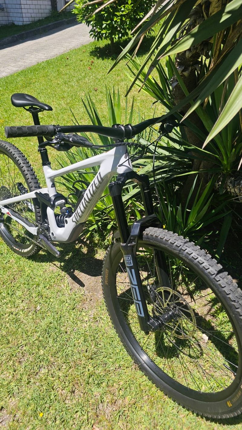 Used Specialized Enduro Comp 2023 2023 Mountainbike, Light Gray, 29 — image 2 of 7