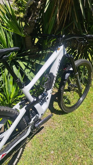 Used Specialized Enduro Comp 2023 2023 Mountainbike, Light Gray, 29 — image 3 of 7