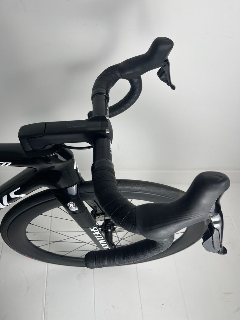 Used Specialized S-Works Tarmac SL8 - Shimano Dura-Ace Di2 2025 W/ Double Powermeter 2025 Road & Gravel — image 11 of 17
