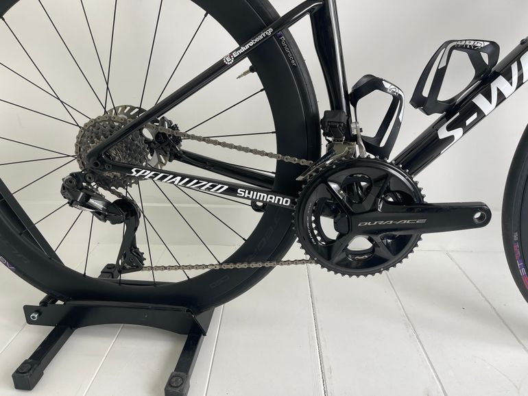 Used Specialized S-Works Tarmac SL8 - Shimano Dura-Ace Di2 2025 W/ Double Powermeter 2025 Road & Gravel — image 5 of 17