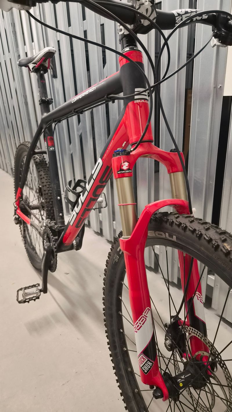 Used BULLS Copperhead 3 26"-Version 2012 2012 Mountainbike, Red — image 7 of 16