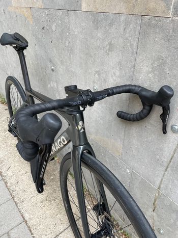 Used Colnago Colnago V4 Disc Road Bike (Shimano 105 Di2) Size 455 2025 Road & Gravel, Light Gray — image 9 of 23