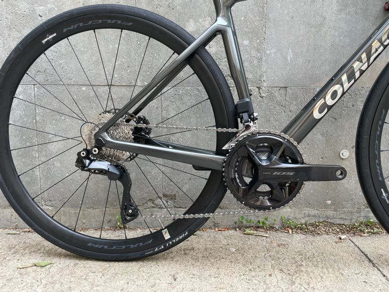 Used Colnago Colnago V4 Disc Road Bike (Shimano 105 Di2) Size 455 2025 Road & Gravel, Light Gray — image 4 of 23