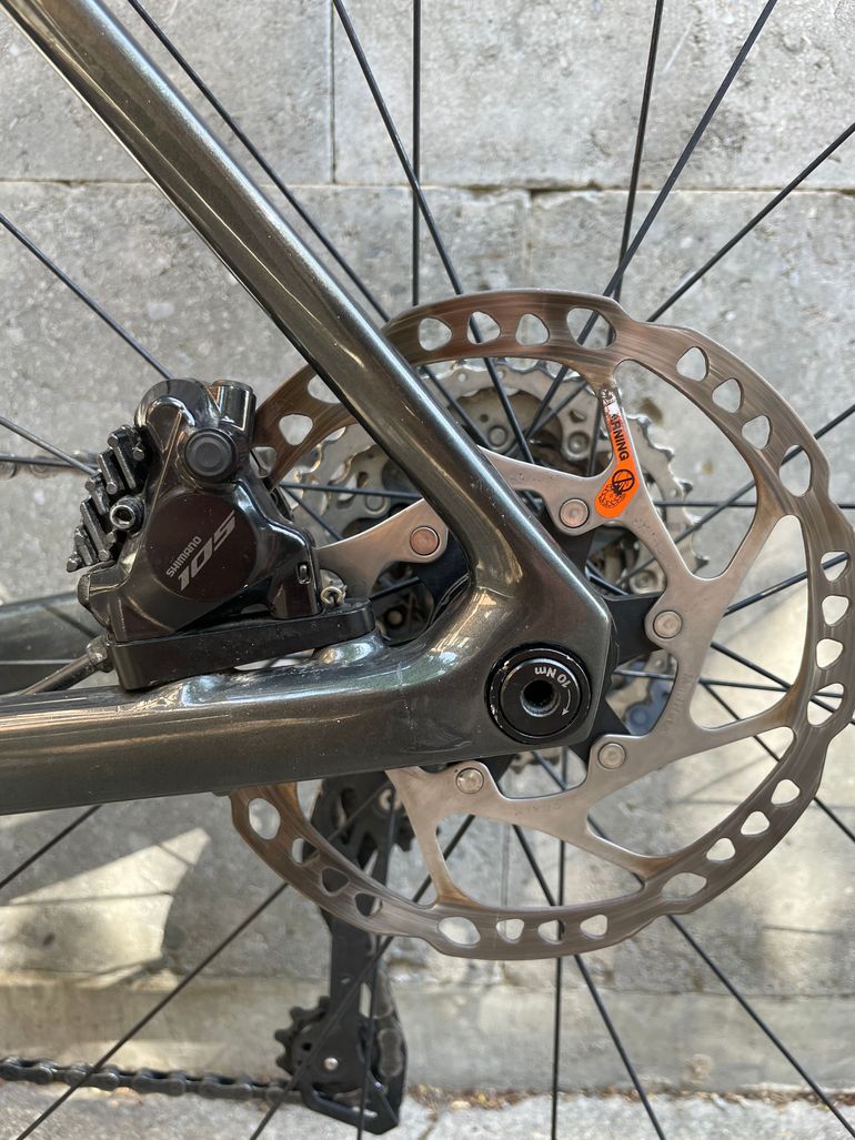 Used Colnago Colnago V4 Disc Road Bike (Shimano 105 Di2) Size 510 2025 Road & Gravel, Light Gray — image 17 of 21