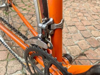 Used vintage eroica Vintage eroica Custom Campagnolo Super Record 1981 Road & Gravel, Arancione — image 7 of 17