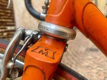Used vintage eroica Vintage eroica Custom Campagnolo Super Record 1981 Road & Gravel, Arancione — image 13 of 17