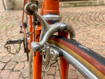 Used vintage eroica Vintage eroica Custom Campagnolo Super Record 1981 Road & Gravel, Arancione — image 8 of 17