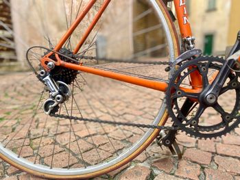 Used vintage eroica Vintage eroica Custom Campagnolo Super Record 1981 Road & Gravel, Arancione — image 6 of 17