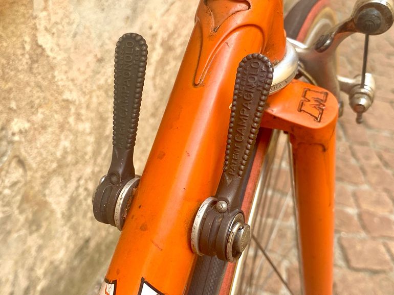 Used Vintage eroica Custom Campagnolo Super Record 1981 Road & Gravel, Orange — image 17 of 20