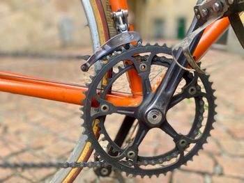 Used vintage eroica Vintage eroica Custom Campagnolo Super Record 1981 Road & Gravel, Arancione — image 11 of 17