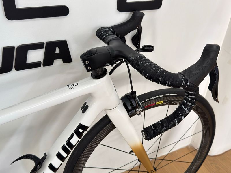 Used Di Luca Custom Shimano Ultegra Di2 2023 Road & Gravel, White — image 4 of 7