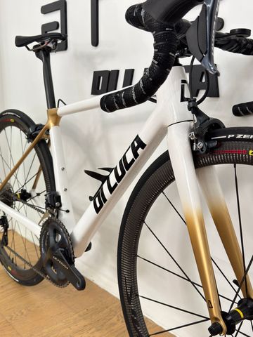 Used Di Luca Custom Shimano Ultegra Di2 2023 Road & Gravel, White — image 7 of 7