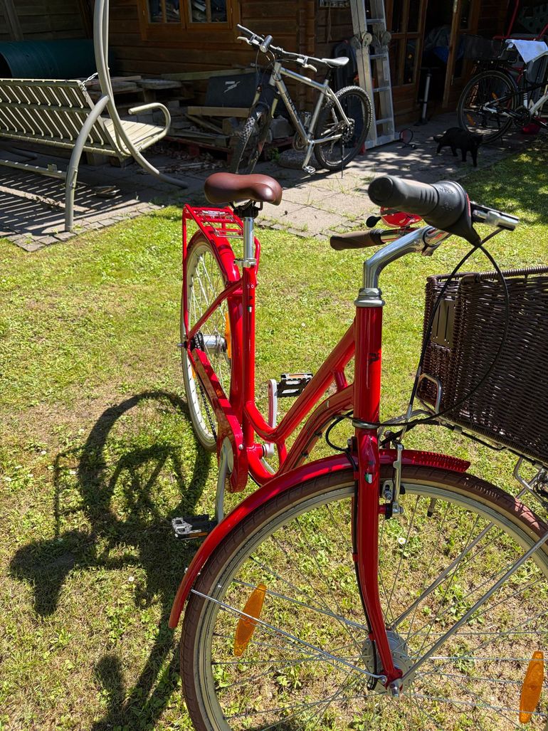 Used Pegasus Pegasus Custom Shimano Nexus Hub Gear 2017 Urban, Red — image 2 of 3
