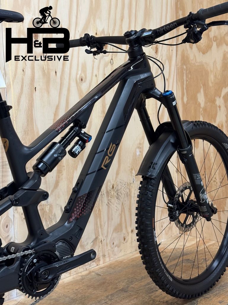 Used Rotwild R.G375 Pro Carbon Shimano XT 2022 Mountainbike, Schwarz — image 11 of 13