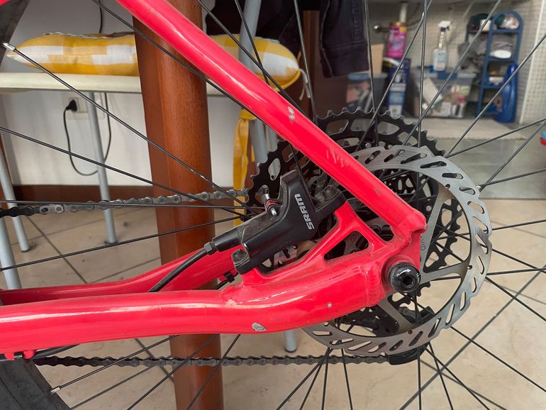 Used ROCKRIDER 29 Inch MOUNTAIN BIKE XC 120 SRAM NX 2024 2024 Mountainbike, Rot, 29 — image 14 of 20
