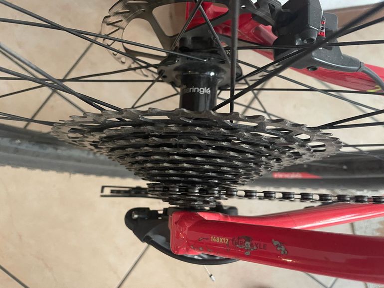 Used ROCKRIDER 29 Inch MOUNTAIN BIKE XC 120 SRAM NX 2024 2024 Mountainbike, Rot, 29 — image 7 of 20