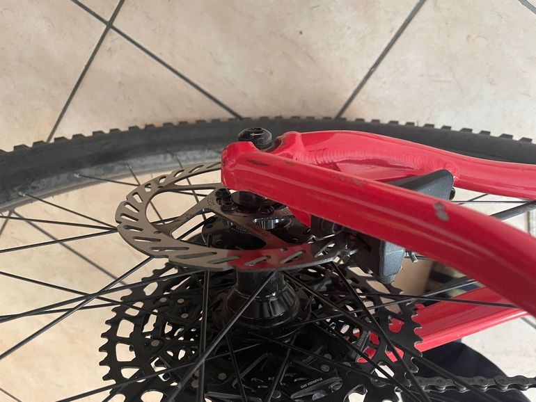 Used ROCKRIDER 29 Inch MOUNTAIN BIKE XC 120 SRAM NX 2024 2024 Mountainbike, Rot, 29 — image 8 of 20