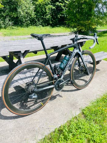 Used Megamo RAISE AXS 07 2023 2023 Road & Gravel, Black — image 2 of 4