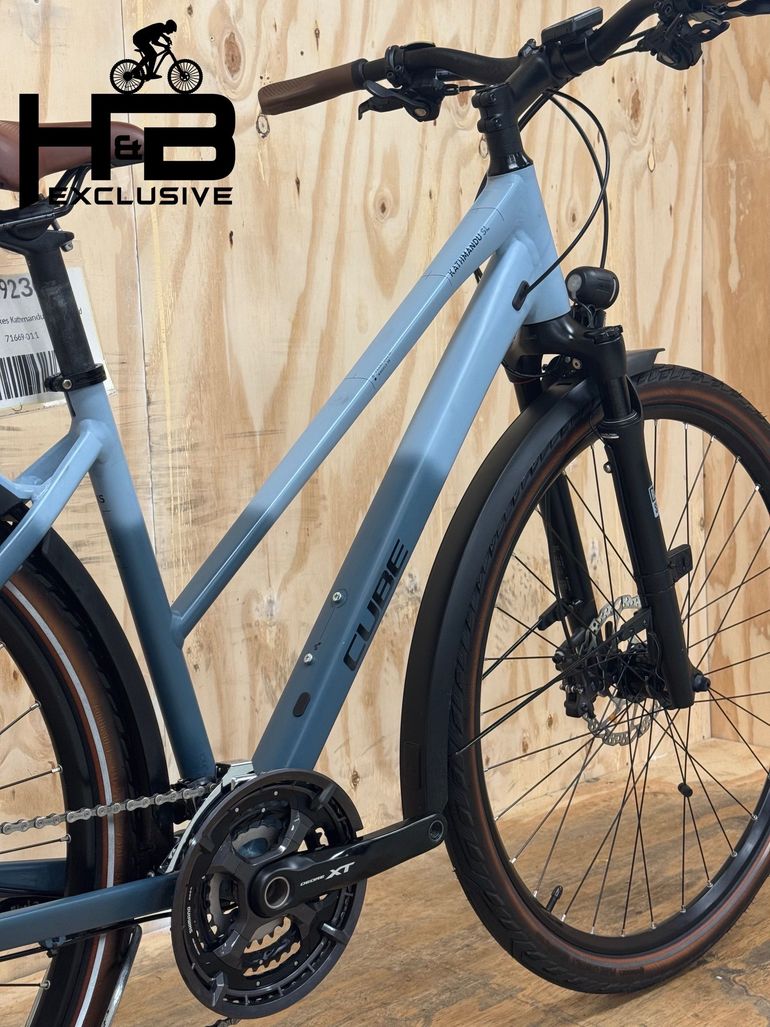 Used CUBE Kathmandu SL SHIMANO XT 2022 Urban, Blu — image 12 of 14