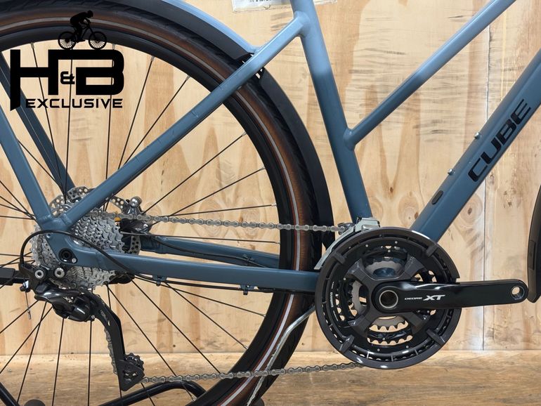 Used CUBE Kathmandu SL SHIMANO XT 2022 Urban, Blu — image 3 of 14