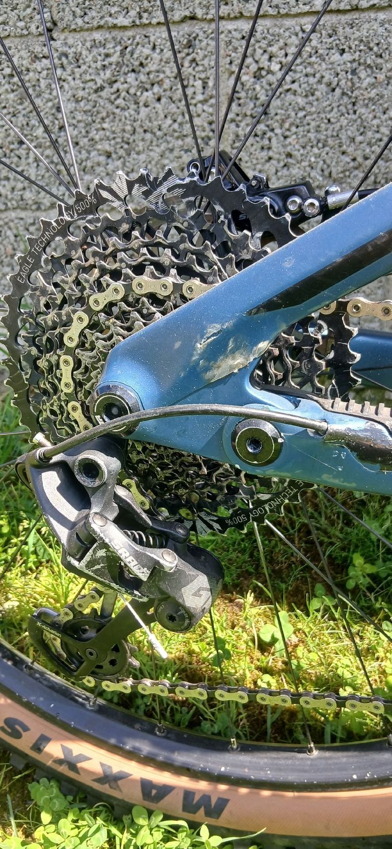 Used Transition Scout Carbon GX 2020 2020 Mountainbike, Blue, 27.5 — image 6 of 9