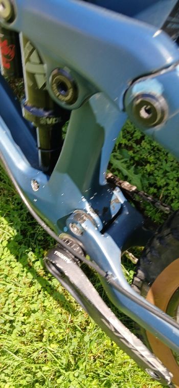 Used Transition Scout Carbon GX 2020 2020 Mountainbike, Blue, 27.5 — image 8 of 9