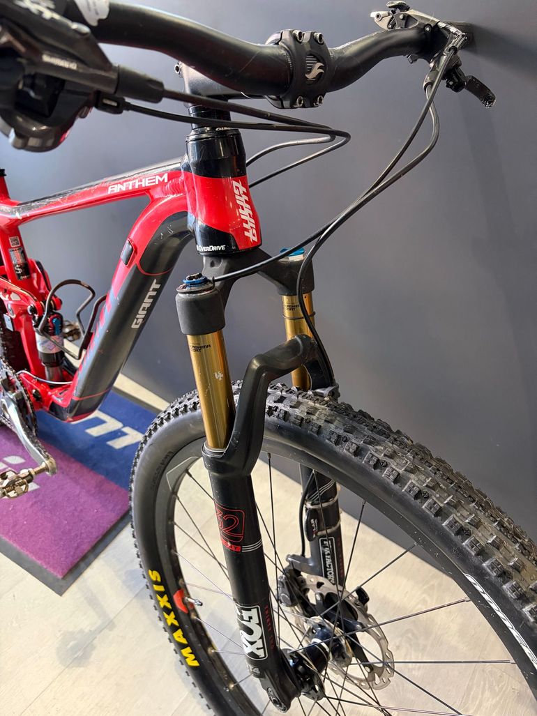 Gebrauchtes Giant Anthem Advanced 27.5 1 2016 2016 Mountainbike, Rot, 27.5 — Bild 6 von 9