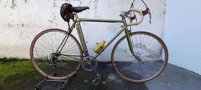 Used Legnano Bici Legnano Mezza Corsa Del 1958 Gruppo Misto Campagnolo/ Simplexx 1967 Road & Gravel, Green — image 1 of 13