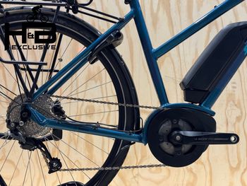 Used Stevens E-Molveno Lady Shimano Altus 2022 Urban, Blue — image 3 of 14