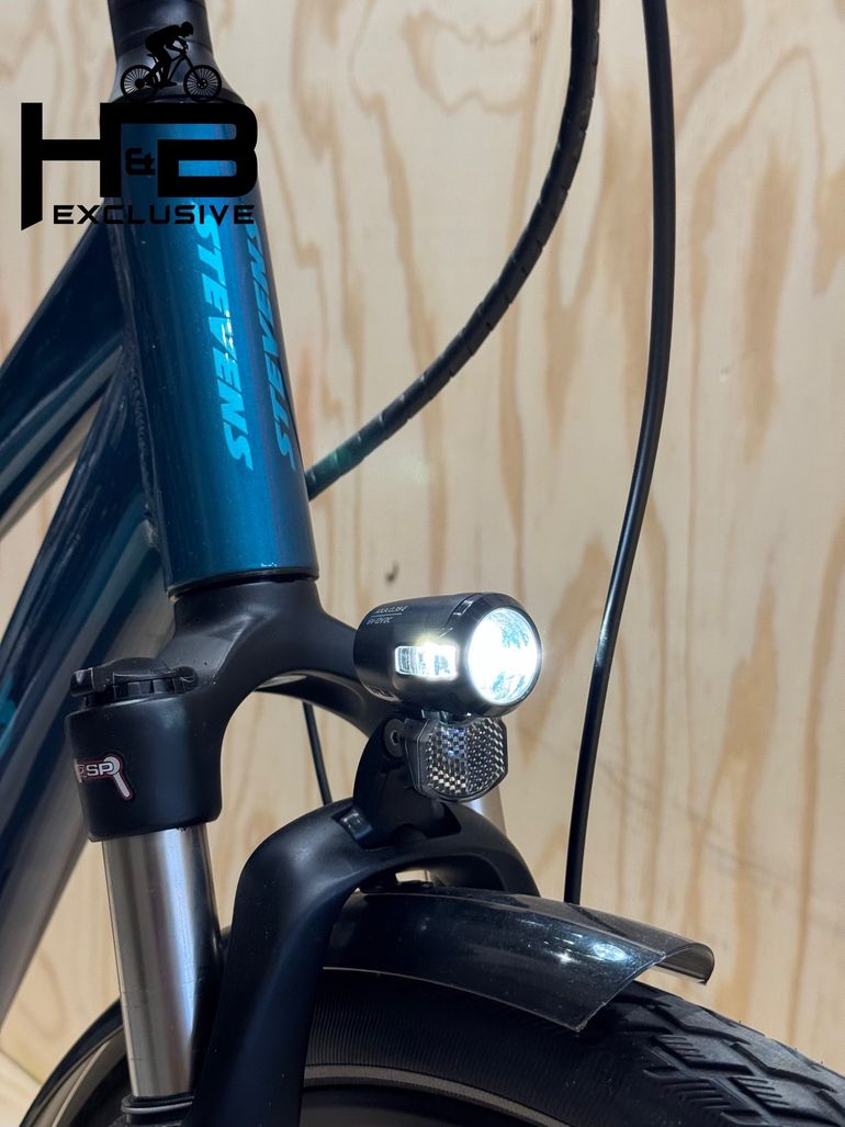 Used Stevens E-Molveno Lady Shimano Altus 2022 Urban, Blue — image 5 of 14