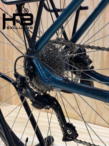 Used Stevens E-Molveno Lady Shimano Altus 2022 Urban, Blue — image 13 of 14
