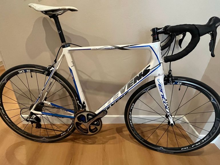 Used Stevens Ventoux Shimano Dura Ace 2014 Road & Gravel, Weiß — image 1 of 10