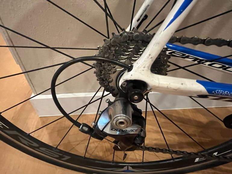 Used Stevens Ventoux Shimano Dura Ace 2014 Road & Gravel, Weiß — image 4 of 10